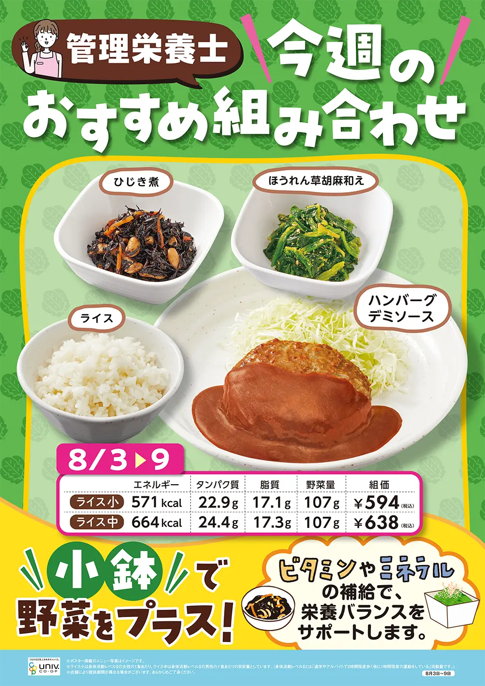 今週の組合せ提案