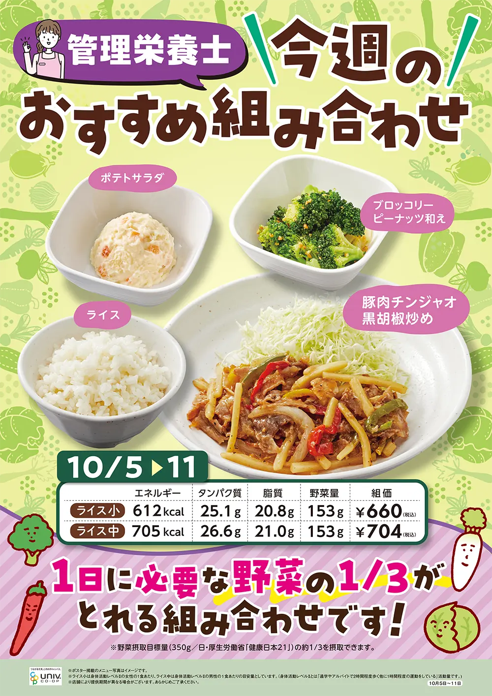 今週の組合せ提案