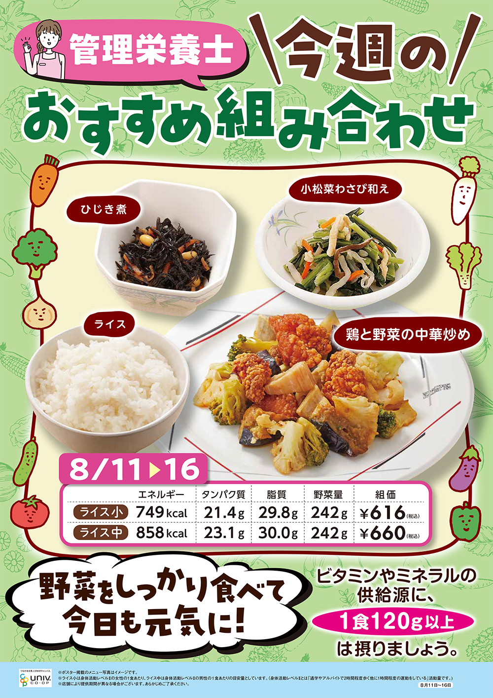 今週の組合せ提案